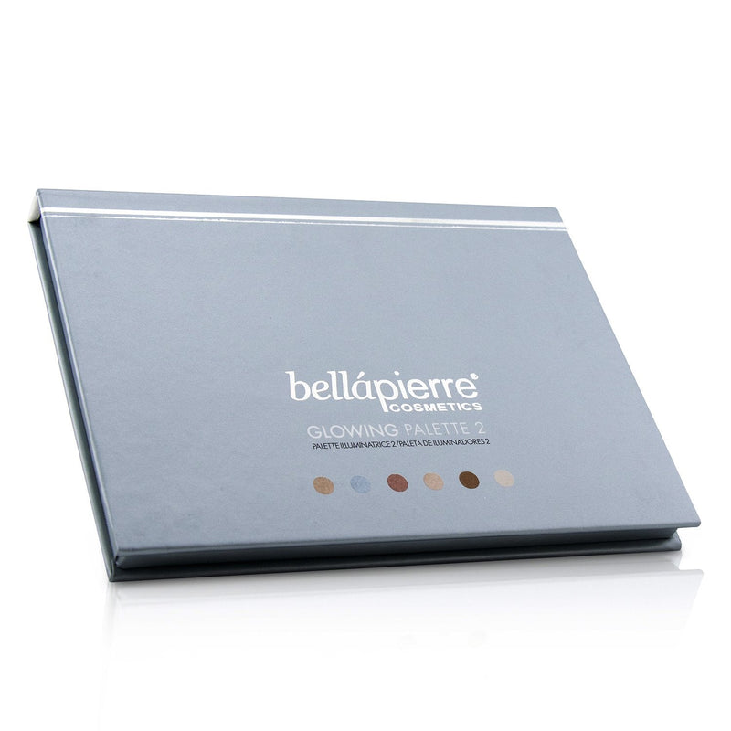 Bellapierre Cosmetics Glowing Palette 2 (6x Illuminator)  17.28g/0.6oz