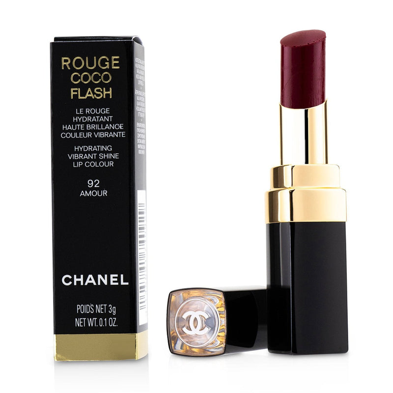 Chanel Rouge Coco Flash Hydrating Vibrant Shine Lip Colour - # 92  Amour 