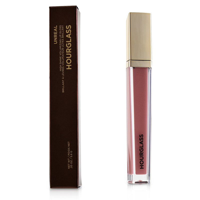 HourGlass Unreal High Shine Volumizing Lip Gloss - # Canvas (True Rose)  5.6g/0.2oz