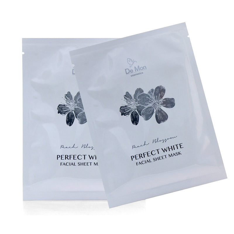 DeMon Perfect White Facial Sheet Mask  3x25ml/0.8oz