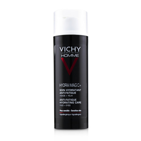 Vichy Homme Hydra Mag C+ Anti-Fatigue Hydrating Care Face + Eye Moisturizer  (For Sensitive Skin)  50ml/1.69oz