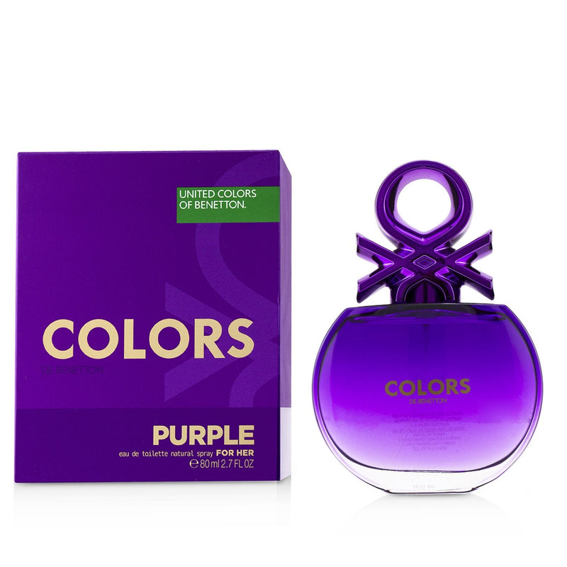Benetton Colors Purple Eau De Toilette Spray 