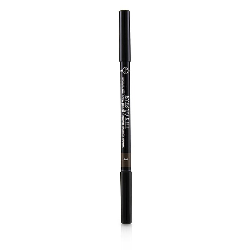 Giorgio Armani Eyes To Kill Smooth Silk Brow Pencil - # 2 Mahogany 