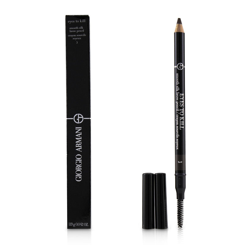 Giorgio Armani Eyes To Kill Smooth Silk Brow Pencil - # 3 Wenge Wood 