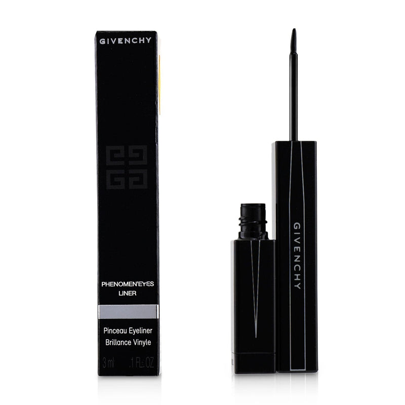 Givenchy Phenomen'Eyes Brush Tip Eyeliner - # 07 Vinyl Black  3ml/0.1oz