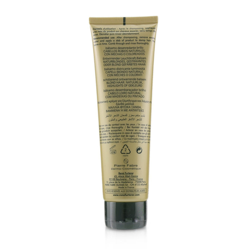 Rene Furterer Okara Blond Blonde Radiance Ritual Brightening Conditioner (Natural, Highlighted or Coloured Blonde Hair) 