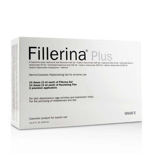 Fillerina Dermo-Cosmetic Replenishing Gel For At-Home Use - Grade 5 Plus 