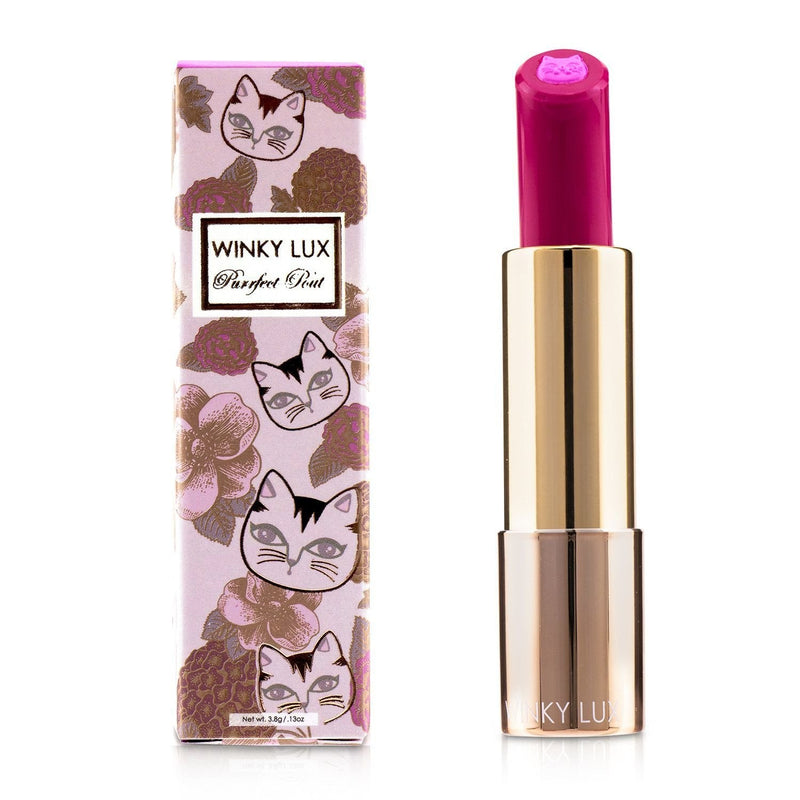 Winky Lux Purrfect Pout Sheer Lipstick - # Kiss & Tail (Sheer Fuchsia) 