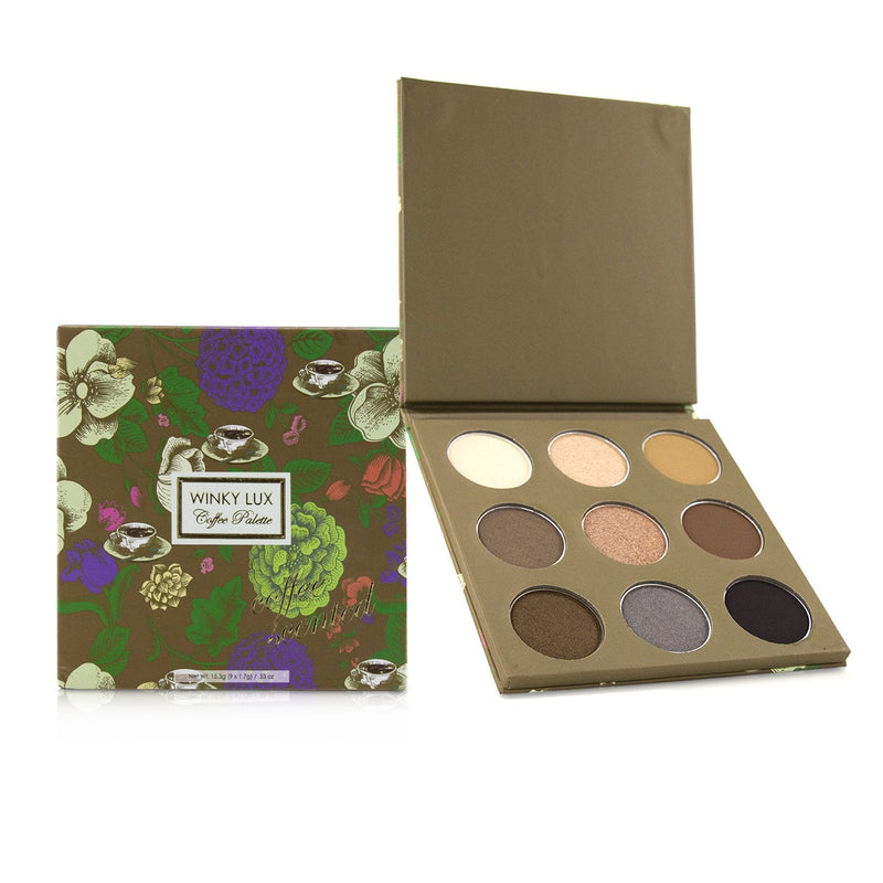 Winky Lux Eyeshadow Palette (9x Eyeshadow) - # Coffee 