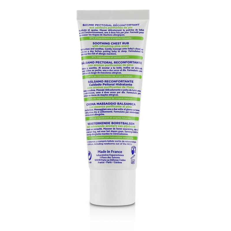 Mustela Soothing Chest Rub - Moisturizes & Soothes 