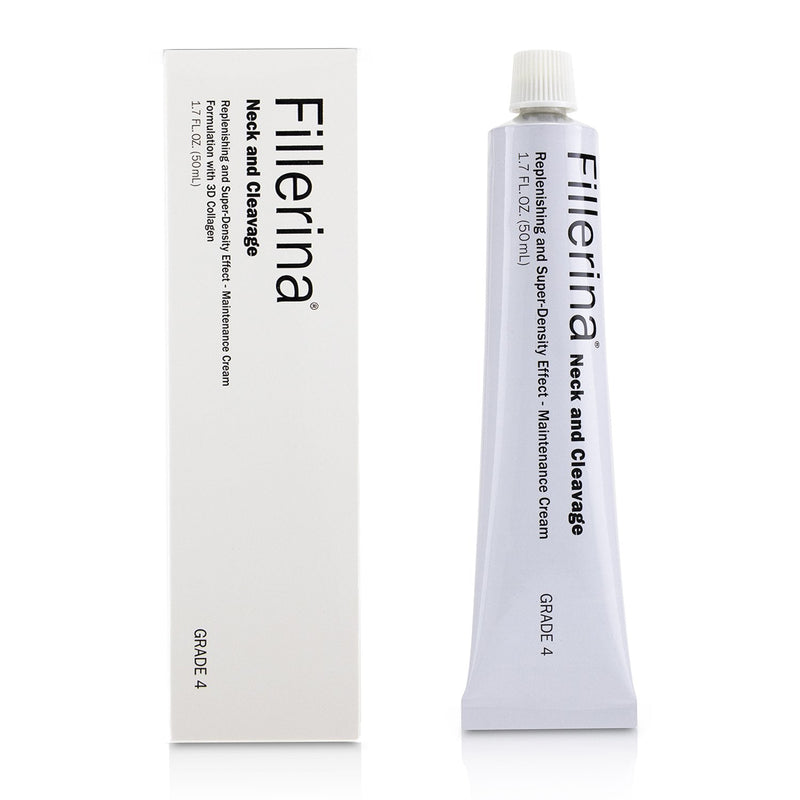 Fillerina Neck & Cleavage Replenishing & Super-Density Effect - Maintenance Cream - Grade 4 