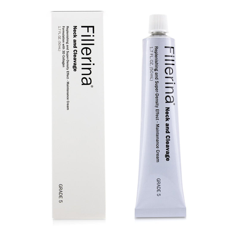 Fillerina Neck & Cleavage Replenishing & Super-Density Effect - Maintenance Cream - Grade 5 