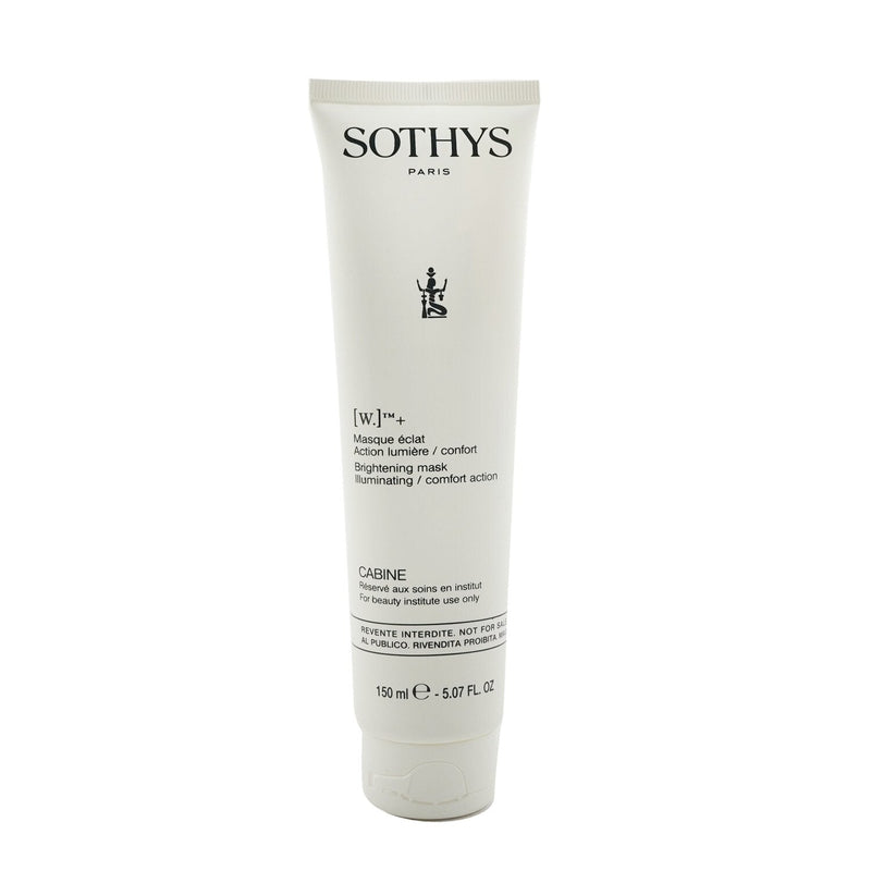 Sothys [W]+ Brightening Mask - Illuminating/Comfort Action (Salon Size) 