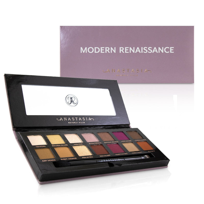 Anastasia Beverly Hills Modern Renaissance Eye Shadow Palette (14x Eyeshadow, 1x Duo Shadow Brush)