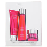 Estee Lauder Nutritious Super-Pomegranate Overnight Radiance Collection: Cleansing Foam +Lotion Intense Moist 200ml+Night Creme 50ml 3pcs 125ml