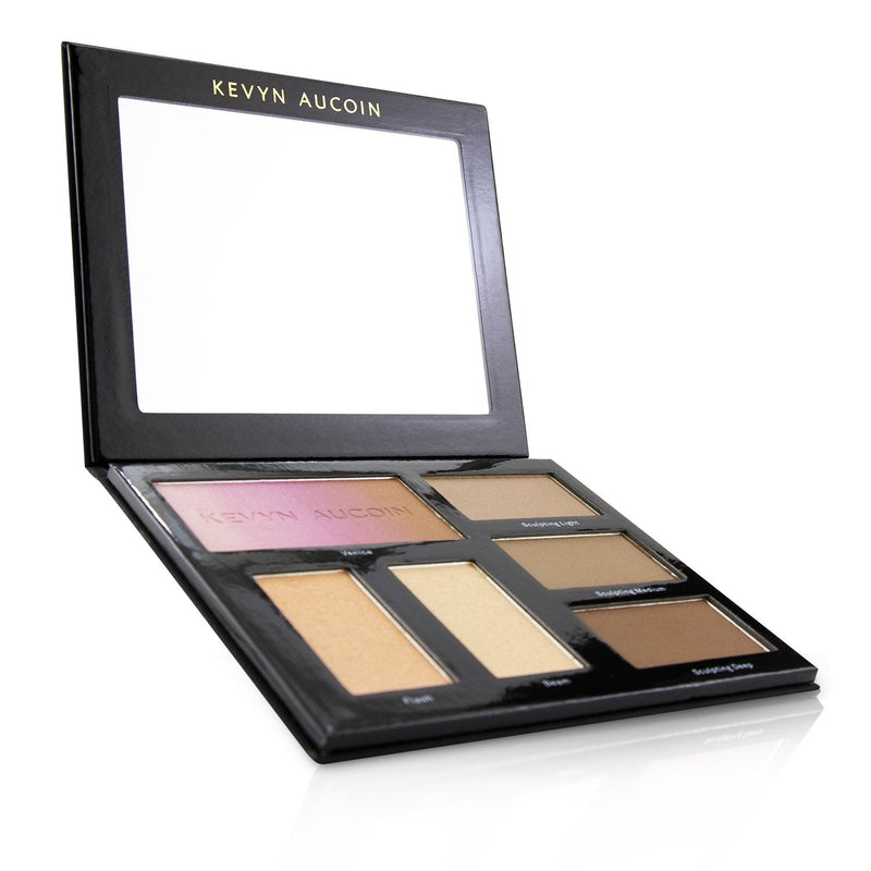 Kevyn Aucoin The Contour Book Volume III The Art Of Sculpting & Defining (2x Highlighting Powder, 3x Sculpting Powder, 1x Bronzer) 