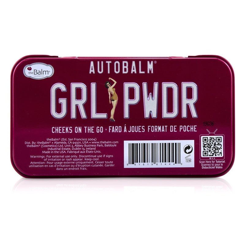 TheBalm Autobalm Cheeks OnThe Go Palette (4x Cheek Colour) - # Grl Pwdr  8g/0.28oz