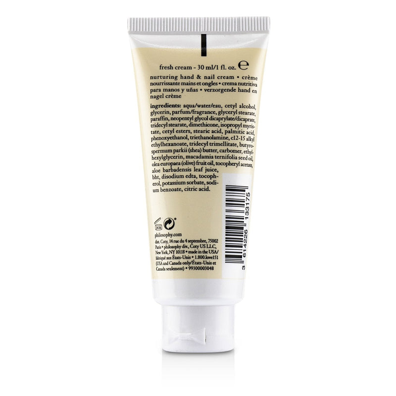 Philosophy Hands Of Hope Fresh Cream Nurturing Hand & Nail Cream  30ml/1oz