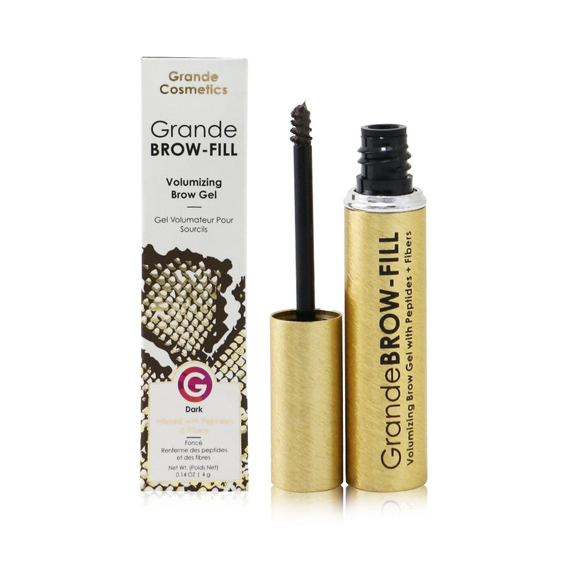 Grande Cosmetics (GrandeLash) GrandeBrow Fill Volumizing Brow Gel - # Dark 