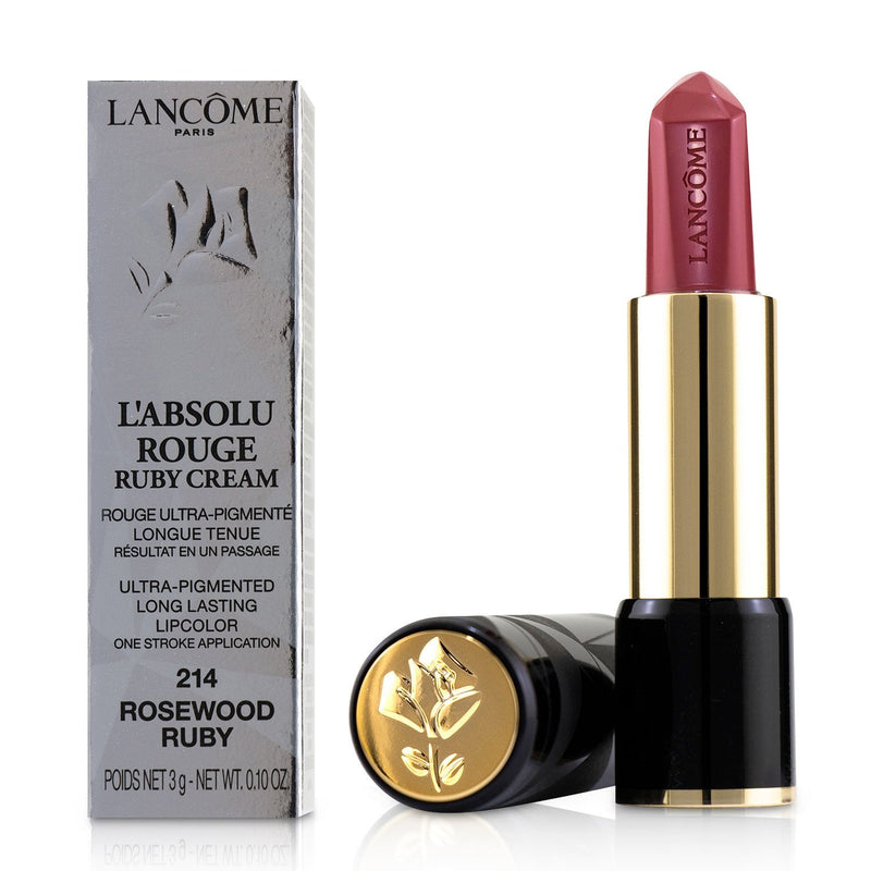 Lancome L'Absolu Rouge Ruby Cream Lipstick - # 214 Rosewood Ruby 