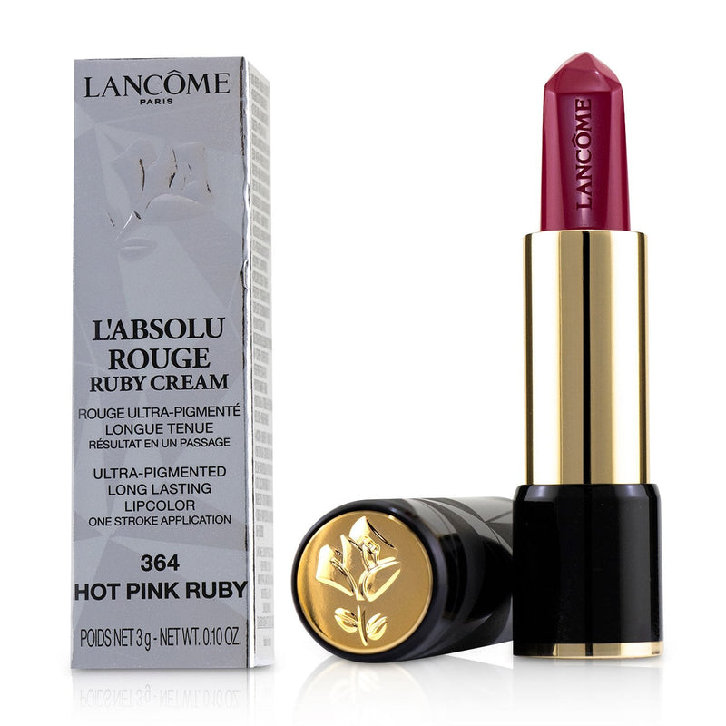 Lancome L'Absolu Rouge Ruby Cream Lipstick - # 364 Hot Pink Ruby 