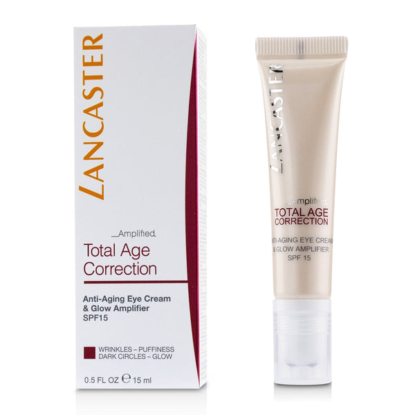 Lancaster Total Age Correction Amplified - Anti-Aging Eye Cream & Glow Amplifier SPF 15 