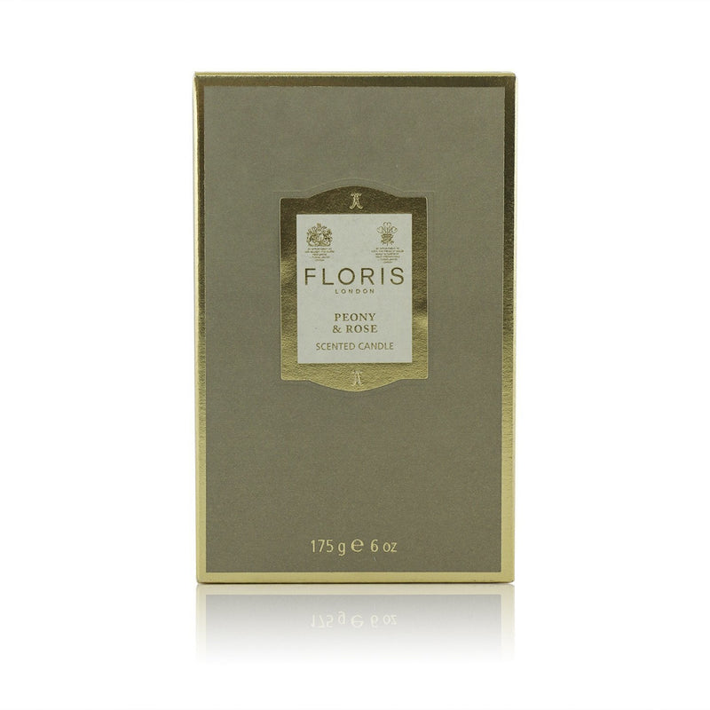 Floris Scented Candle - Peony & Rose 