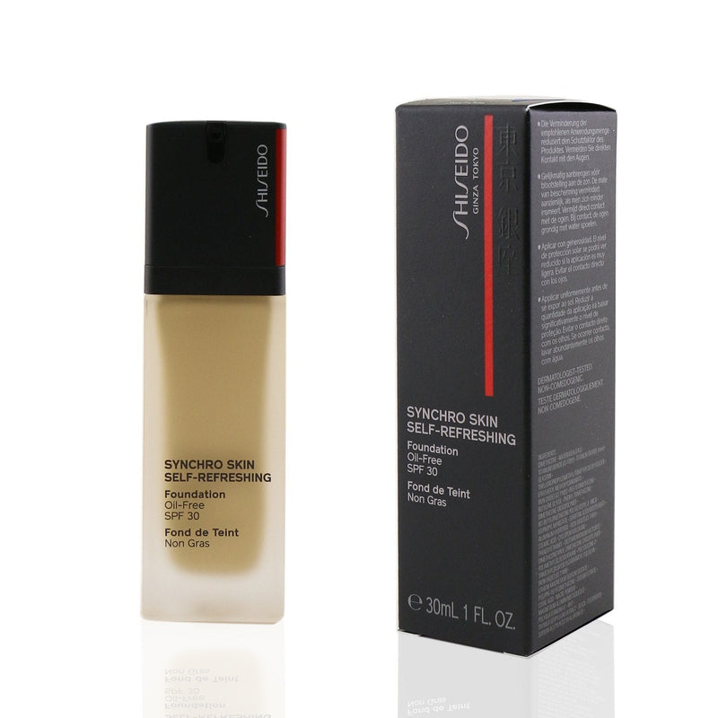 Shiseido Synchro Skin Self Refreshing Foundation SPF 30 - # 340 Oak  30ml/1oz