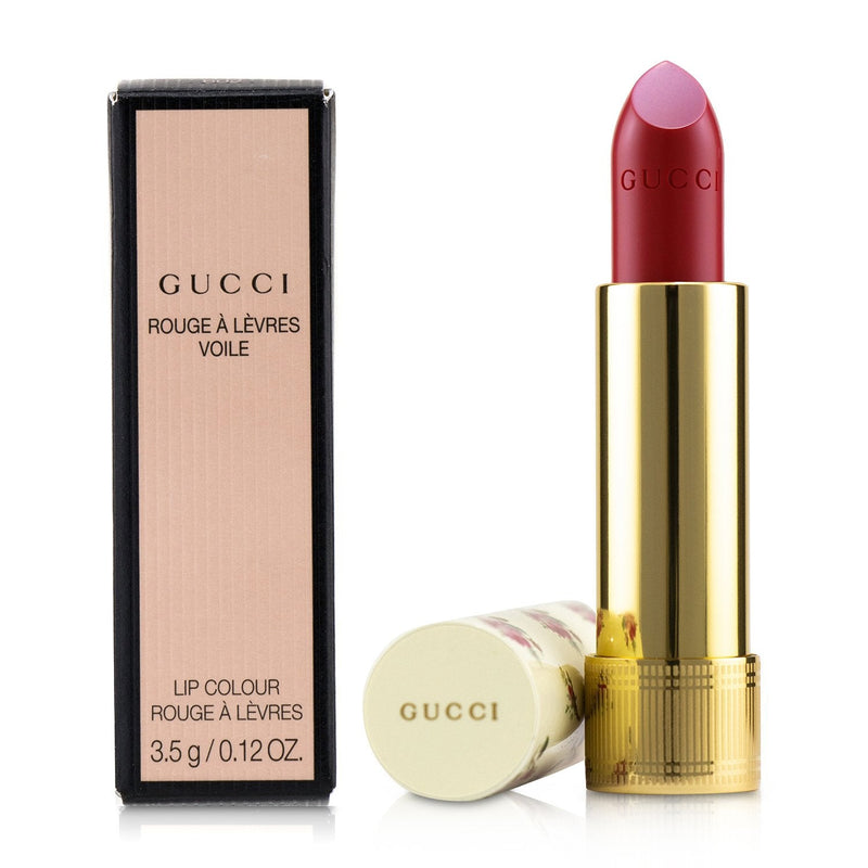 Gucci Rouge A Levres Voile Lip Colour - # 502 Eadie Scarlet 