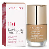 Clarins Everlasting Youth Fluid Illuminating & Firming Foundation SPF 15 - # 110 Honey  30ml/1oz