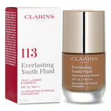 Clarins Everlasting Youth Fluid Illuminating & Firming Foundation SPF 15 - # 113 Chestnut  30ml/1oz