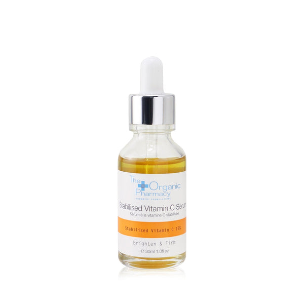 The Organic Pharmacy Stabilised Vitamin C Serum With Vitamin C 15% - Boost Firmness & Collagen, Improve Texture & Brighten Even Skin Tone 