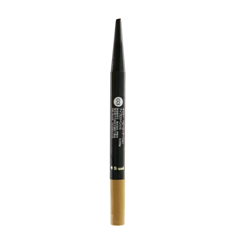 KISS ME Heavy Rotation Eyebrow Pencil - # 03 Ash Brown 