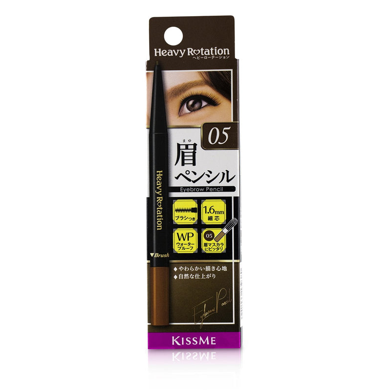 KISS ME Heavy Rotation Eyebrow Pencil - # 05 Light Brown 