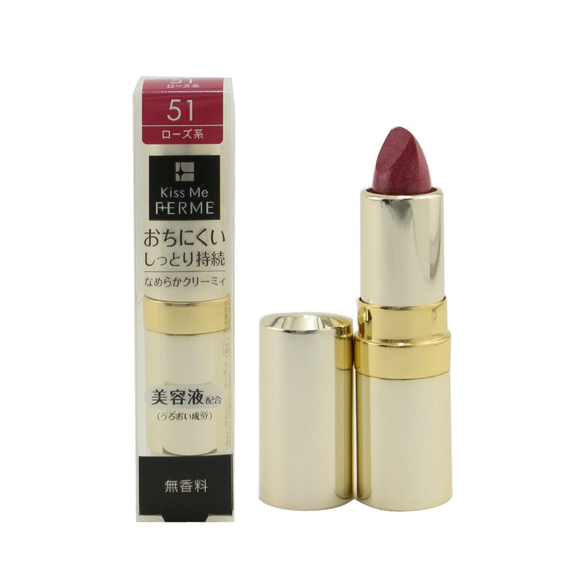 KISS ME KISS ME FERME Proof Creamy Rouge - # 51 