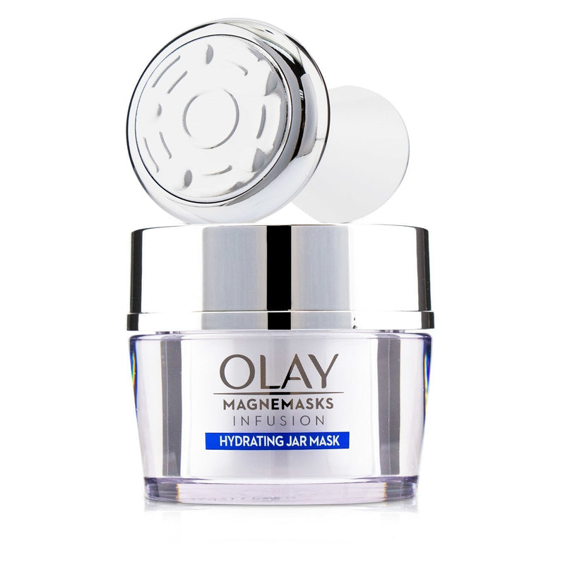 Olay Magnemasks Infustion Hydrating Starter Kit - For Dryness & Roughness : 1x Magnetic Infuser + 1x Hydrating Jar Mask 50g 