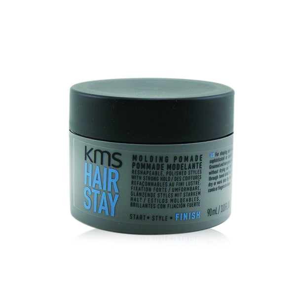 KMS California Hair Stay Molding Pomade (Reshapeable, Polished Styles with Strong Hold) 