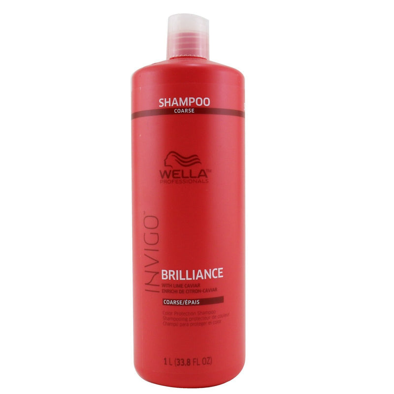 Wella Invigo Brilliance Color Protection Shampoo - # Coarse  1000ml/33.8oz