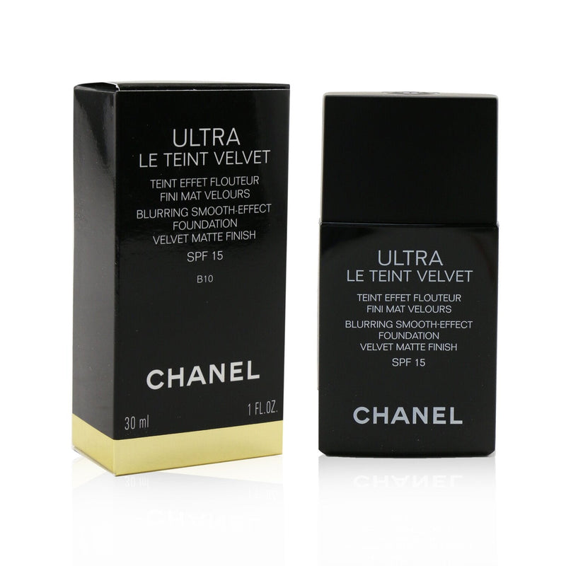 Chanel Ultra Le Teint Velvet Blurring Smooth Effect Foundation SPF 15 –  Fresh Beauty Co. USA