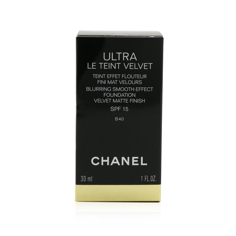Chanel Ultra Le Teint Ultrawear All Day Comfort Flawless Finish