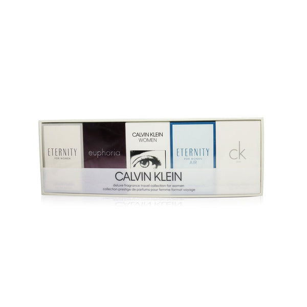 Calvin Klein Miniature Coffret: Eternity Edp 5ml + Euphoria EDP 4ml + Ck Women EDP 5ml + Eternity Air EDP 5ml + Ck One EDT 10ml 