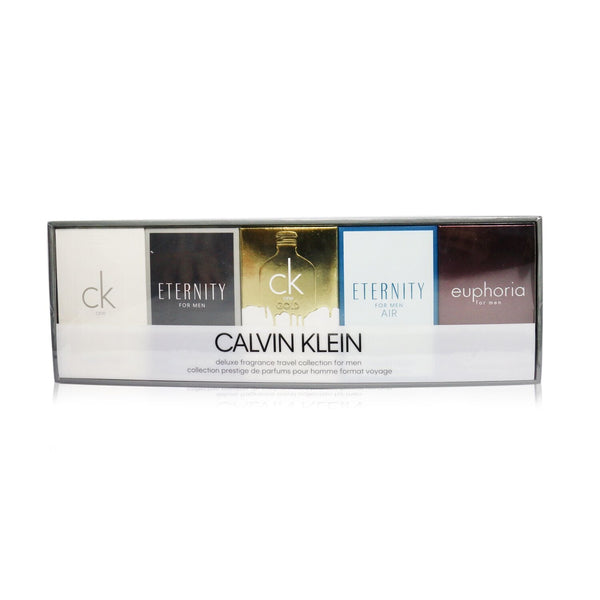 Calvin Klein Miniature Coffret: CK One Edt 10ml + Eternity Edt 10ml +CK One Gold Edt 10ml+Eternity Air Edt 10ml+ Euphoria Men EDT 10ml 