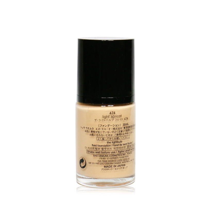 Shu Uemura The Lightbulb Fluid Foundation SPF 25 - # 474 Light Apricot 