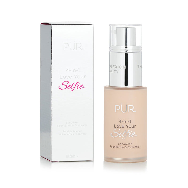 PUR (PurMinerals) 4 in 1 Love Your Selfie Longwear Foundation & Concealer - #LN2 Fair Ivory (Very Fair Skin With Neutral Undertones)  30ml/1oz