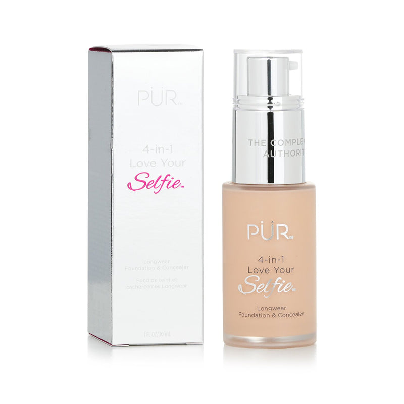 PUR (PurMinerals) 4 in 1 Love Your Selfie Longwear Foundation & Concealer - #LN5 Ivory (Fair Skin With Neutral Undertones)  30ml/1oz