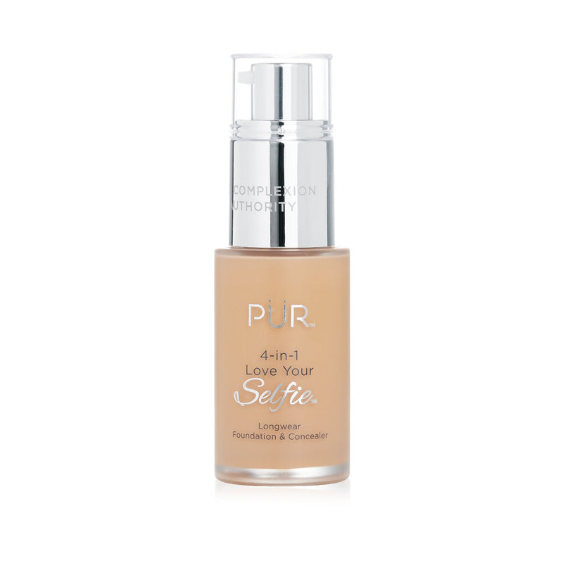 PUR (PurMinerals) 4 in 1 Love Your Selfie Longwear Foundation & Concealer - #LG7 Light Beige (Light Skin With Golden Undertones)  30ml/1oz