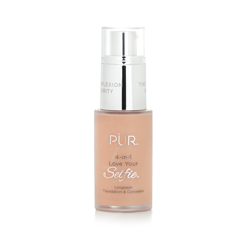 PUR (PurMinerals) 4 in 1 Love Your Selfie Longwear Foundation & Concealer - #MP3 Buff (Light Blush Medium Skin With Pink Undertones)  30ml/1oz