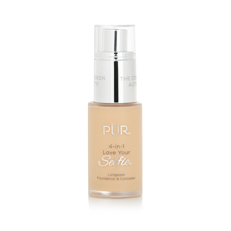 PUR (PurMinerals) 4 in 1 Love Your Selfie Longwear Foundation & Concealer - #MG1 Ivory Beige (Light Golden Medium Skin With Golden Undertones)  30ml/1oz