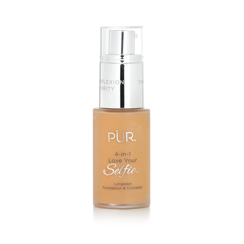 PUR (PurMinerals) 4 in 1 Love Your Selfie Longwear Foundation & Concealer - #MG7 Beige (Golden Medium Skin With Golden Undertones)  30ml/1oz