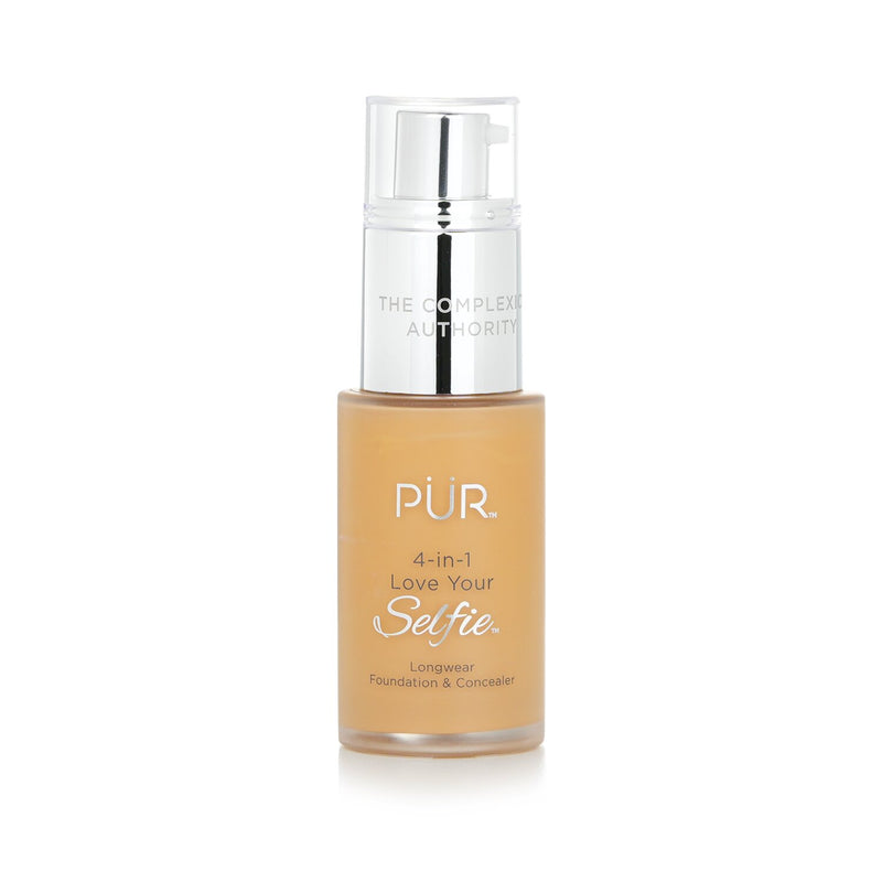 PUR (PurMinerals) 4 in 1 Love Your Selfie Longwear Foundation & Concealer - #TG3 Oak (Tan Skin With Golden Undertones)  30ml/1oz